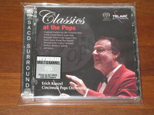 ERICH KUNZEL エリック・カンゼル/ CLASSICS AT THE POPS 2004年発売 Telarc社 Hybrid SACD 輸入盤