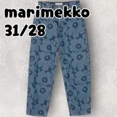 限定 marimekko Maridenim Unikko デニムパンツ 31