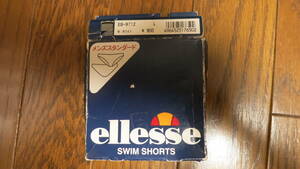 ゴールドウィン社製　ellesse　メンズ競泳水着用サポーター　白　L　ES-9712