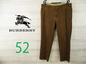 BURBERRY●バーバリー＜ビッグサイズ・コットンパンツ＞●MP1452y