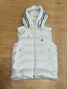 MONCLER モンクレール ダウンベスト CARDAMINE ホワイト サイズ1 美品