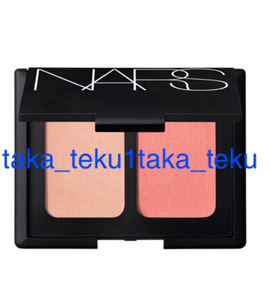 新品NARS ナーズ 限定 ブラッシュデュオ5125ピンク チーク シェーディングカラー ハイライト ブラッシュ チークカラー 未開封 桃 パウダー