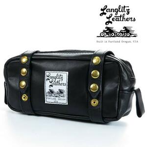 【新品】ラングリッツレザーズ Langlitz Leathers ツーリング バッグ ダブルストラップ Touring Bag Double Strap 