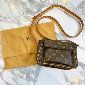 極美品　ルイヴィトン モノグラム ショルダーバッグ ヴィバシテPM LOUIS VUITTON 