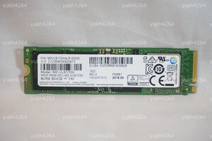 【新品】Samsung M.2 2280 NVMe SSD 1TB PM981 MZVLB1T0HALR 970 EVO OEM版 読込3200MB/s 書込2400MB/s MLC NAND KeyM PCIe3.0×4接続 NVMe