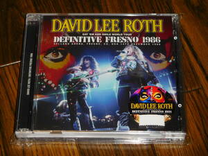 未開封新品 DAVID LEE ROTH / DEFINITIVE FRESNO 1986 + MONTREAL 1986 初回ナンバーステッカー付 ZODIAC Steve Vai Billy Sheehan