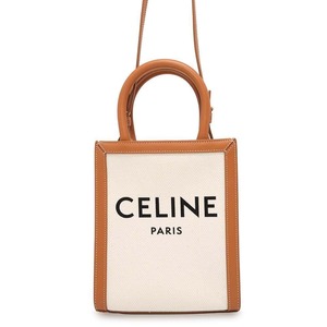 セリーヌ ハンドバッグ バーティカルカバ ミニ ロゴ 193302 CELINE バッグ 2wayショルダーバッグ