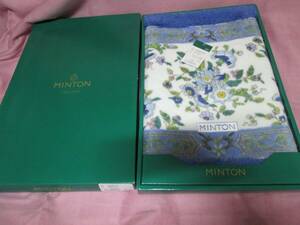 MINTON　バスマット　ブルー