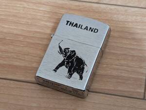 射]ZIPPO THAILAD ゾウ ボトムコード：C ⅩⅤＩ (2000年3月製) ジッポー オイルライター