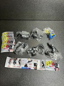 仮面ライダー がんばれショッカー　 第3弾 6種セット　 戦闘員 ガチャ　フィギュア HG