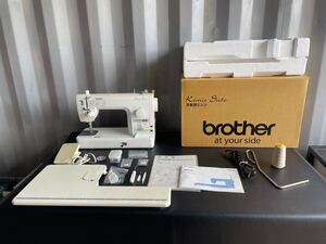 中古品☆ミシン BROTHER KIMIE SATO TAT7102 ブラザー ハンドクラフト 手工芸 通電確認済み 箱付き ブラザー 箱付き