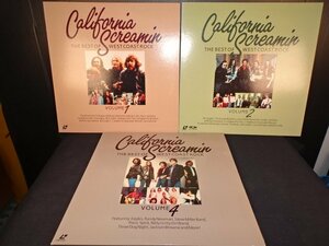 Calfornia Screamin Vol. 1/2/4 LD 3枚セット　良品！！