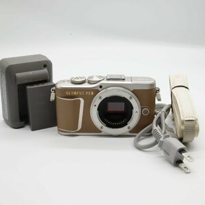 【良品】OLYMPUS ミラーレス一眼カメラ PEN E-PL9 ボディー ブラウン