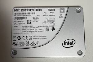 ★☆インテルSSD D3-S4510シリーズ960GB(高耐久モデル)☆★