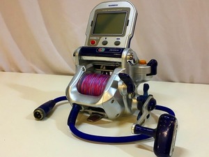 期間限定セール シマノ SHIMANO 【JUNK品】０１電動丸 ３０００SP ギア比 ３．４：１ ０１５７４