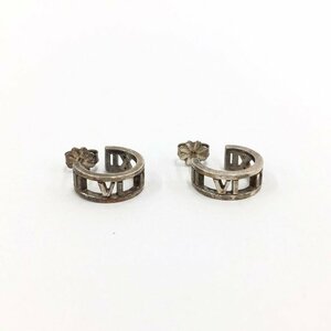 TIFFANY＆Co. ティファニー アトラス フープ ピアス 925 総重量：3.4g【CFBB0014】