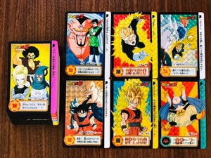 BANDAI　1994年　初版品　本弾　19弾　全42種　フルコンプ品　ドラゴンボールカードダス