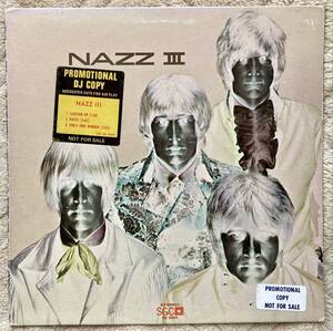 RARE! DJ Copy USA Orig LP ナッズ NAZZ lll White label Promo / Todd Rundgren ホワイトレーベルプロモ