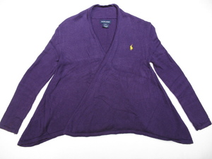 RALPH LAUREN kids ラルフローレン キッズ コットンカーディガン size: 7　