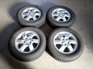 YS12965【送料無料215/65R16】トヨタ純正 ラッシュ純正 ダイハツ ビーゴにも 中古スタッドレス ■16×6J 114.3/5H ET50■1円スタート