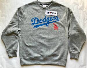 即決新品★ 正規品★MLB★メジャーリーグ★ロサンゼルスドジャース★LA・Dodgers★裏起毛トレーナー・裏起毛スウェット★メンズサイズＭ