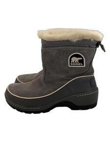 SOREL◆ブーツ/26cm/GRY/スウェード/NL2772-052