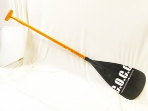 A71★CHIGASAKI OUTRIGGER CANOE CLUB /パドル/オール/カヌー カヤック用?/カーボン？/全長約124.5cm★送料180着払