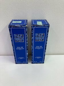 【D69547】香水 EAU DE GIVENCHY ATOMISEUR EAU DE TOILETTE SPRAY(オーデ ジバンシー アトマイザー)50ml 2本 ほぼ満タン【現状品】