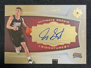 NBA 2007-08 UPPERDECK ULTIMATE COLLECTION ROOKIE AUTOGRAPH JASON SMITH #137 ジェイソン・スミス ルーキー直筆サインカード