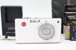 ＜＜新品バッテリー（社外品）付き！！＞＞【美品】LEICA ライカ デジタルカメラ C-LUX3 1010万画素 光学5倍ズーム ホワイト #LE2024887