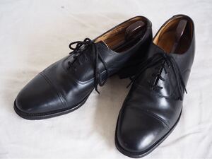 90s Sanders OFFICER Black dress Shoes