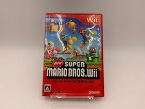 ■△【中古品】nintenndo 任天堂 Wii ソフト New SUPER MARIO BROS.Wii ※送料無料♪(S0223)