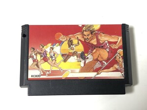 ファミコン ソフト ハイパーオリンピック 殿様版 FC コナミ konami 動作未確認 ジャンク品 中古品 落書きあり