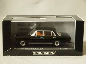 メルセデス ベンツ 300 SEL 6.3 1968-72 Black Minichamps 1/43 430 039101