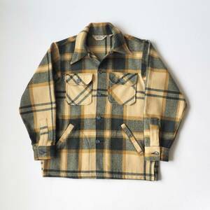 ウールリッチ　Woolrich　７０年代　USA製　ウールジャケット　チェック柄　メンズ　美品