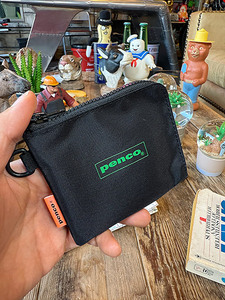 ペンコ　Lパース　（ブラック）　財布　コンパクト　ウォレット　コインケース　小銭入れ　※コードストラップは付属しません　ハイタイド