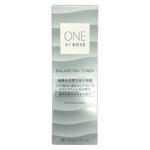 〇〇 KOSE ONE BY KOSE バランシング チューナー 薬用皮脂分泌抑制化粧水 120ml 未使用