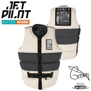 ジェットパイロット JETPILOT 2025 ライフジャケット 送料無料 X1 F/E ベスト フェリックス JA24110 コンクリート XL ウェイク サップ