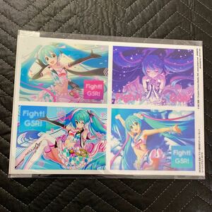 レア のらいも工房■レーシングミク2019■応援イラストステッカーシート■初音ミク■グッドスマイルレーシング■タイRACING MIKU デカール