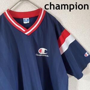 L3 champion メッシュtシャツ 半袖　マルチカラー　ゆったりMメンズ