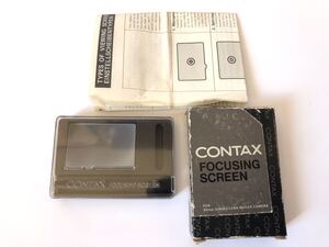 CONTAX コンタックス フォーカシングスクリーン SPLIT IMAGE 