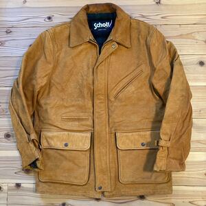 Schott レザーランチコート　　38