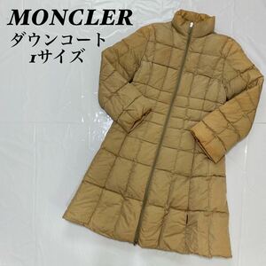 MONCLER モンクレール　高級ライン茶タグ 　ダウンジャケット　ダウンコート ダウンコート コート ロングコート ロング ダウン ベージュ