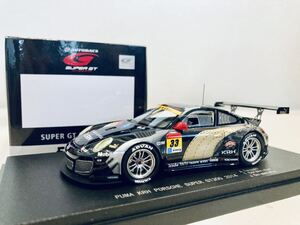 【送料無料】【未発売品】1/43 EBBRO PUMA KRH PORSCHE 911 プーマ ポルシェ #33 スーパーGT300 2014