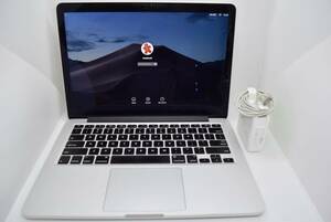 CB3495 Y Apple MacBook Pro(Retina 13-inch, Early 2015) A1502 Core i5/2.7GHz RAM:8GB/SSD:256GB Mojave 動作品・充電器付き