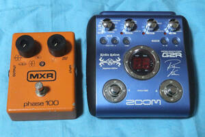 MXR Phase100, ZOOM G2R Richie Kotzen Signature Edition リッチー・コッツェン 動作不可