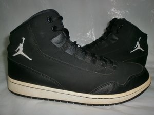 ★NIKE JORDAN EXECUTIVE Hi `18製ナイキ 820240-011 ジョーダン エグゼクティブ Hi ブラック/シルバー 着用回数少