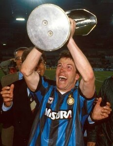 [送料無料] 90-91 UEFA CUP優勝 ドイツトリオ所属 インテル uhlsport 検/ 1990 1991 INTER MILAN GERMANY MATTHAUS KLINSMANN BREHME Y2K