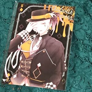 DIABOLIK LOVERS ディアラバ ディアラヴァ ノベルティ　特典　イラストカード　エビルダー　Evildoer トランプ　トランプ風　スバル