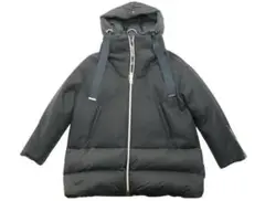 サイズ46(XL-XXL相当)新品■HERNOウール切替ダウンコート レディース